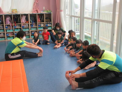 はじめての体操教室に参加しました＜にじチーム＞